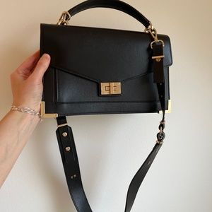 The Kooples Emily Black Leather Bag